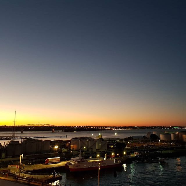 #grateful for this view to end the working day