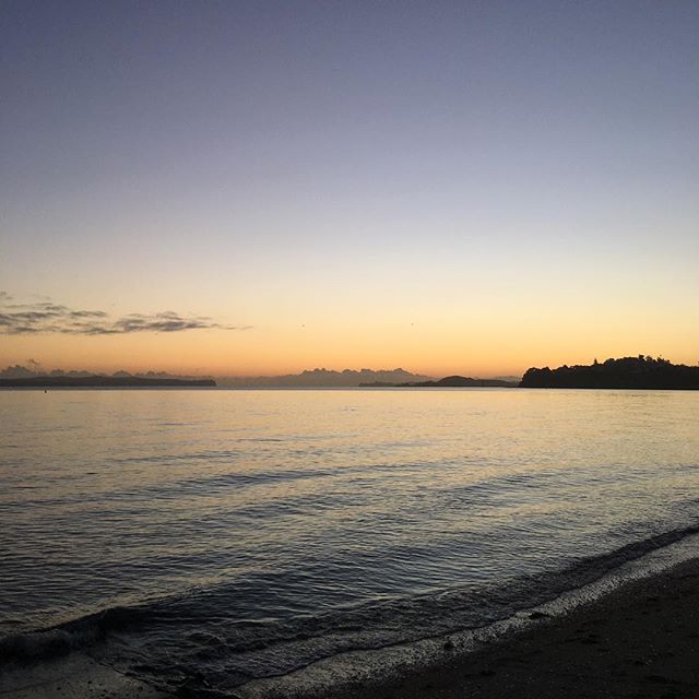 A #grateful moment just before sunrise