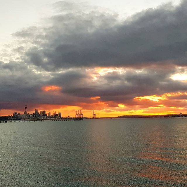 Photo doesn't do it justice, but what a sunset! #grateful