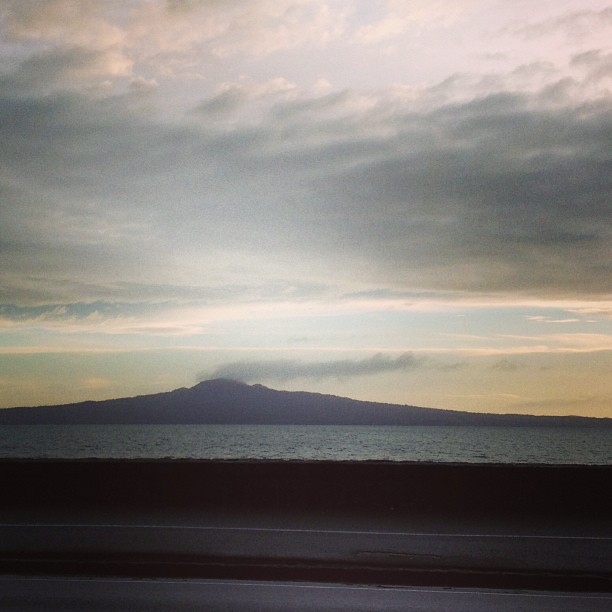 Gee, Rangitoto - I hope that's a cloud!