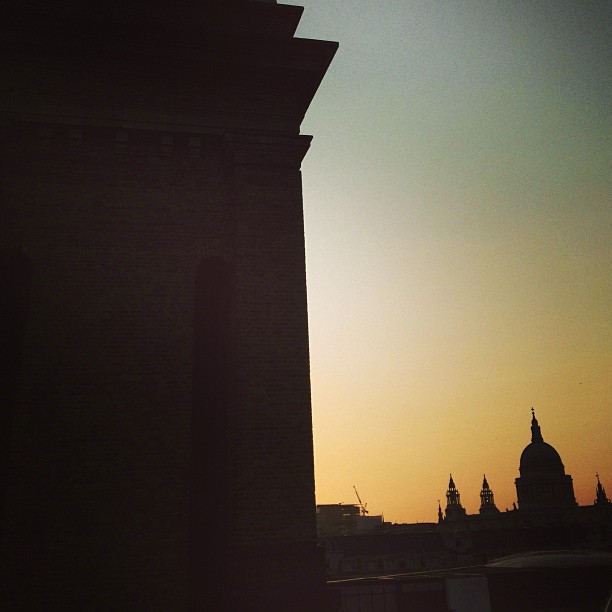 Hanging out near St Paul's