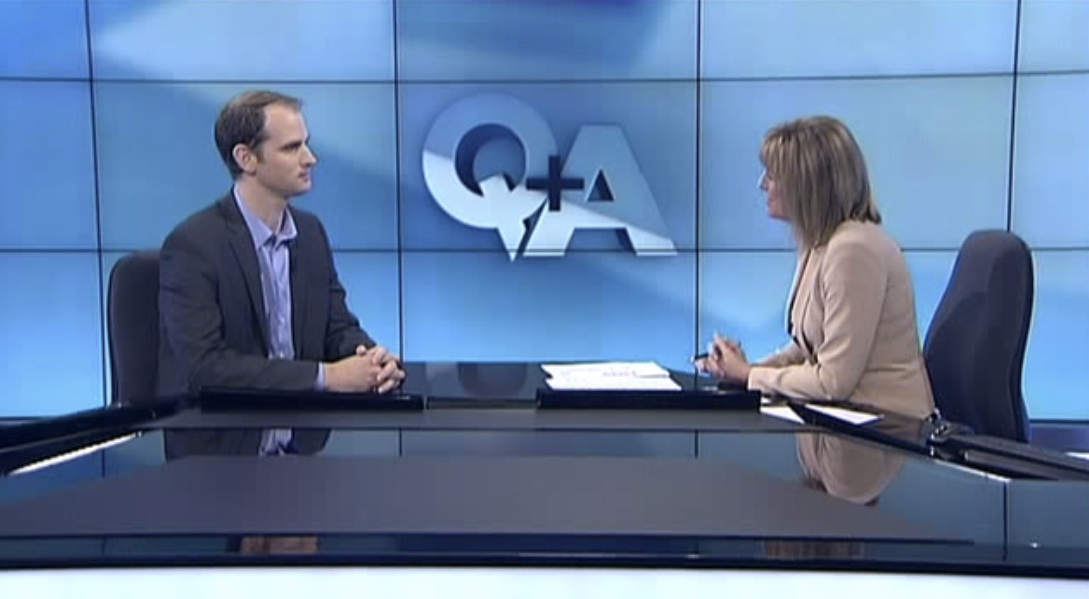 Screenshot for TVNZ Q+A Interview on Pope Francis